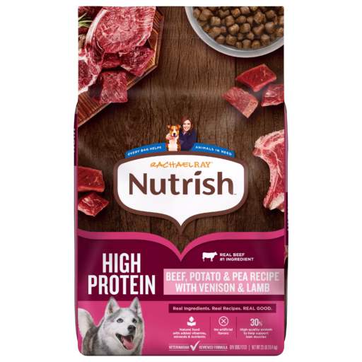 Nutrish High Protein Dog Food 23 pounds