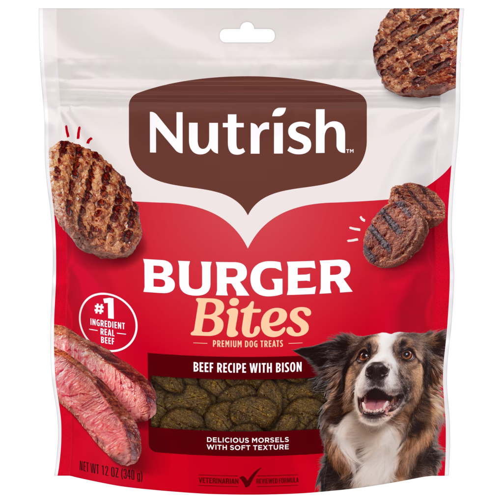 Burger Bites Beef Dog Treats 12oz