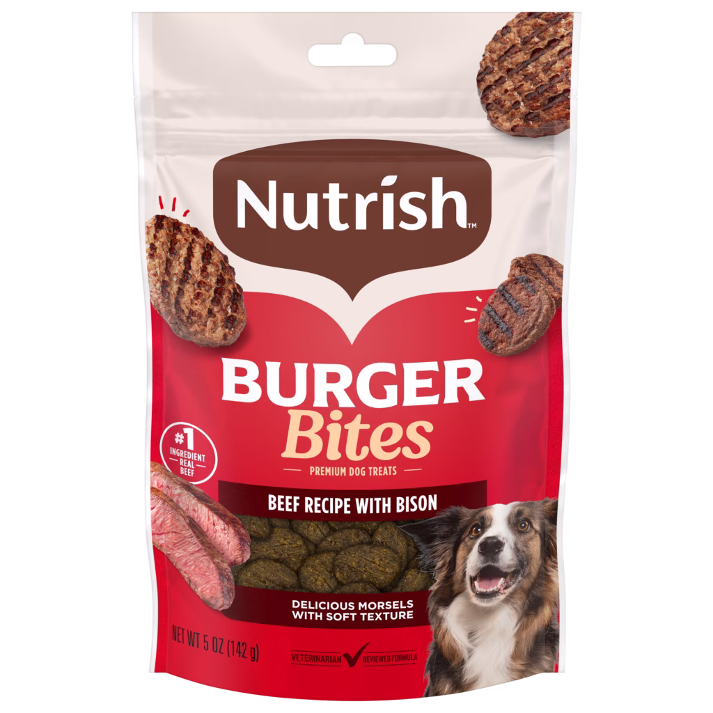 Burger Bites Beef Dog Treats 5oz