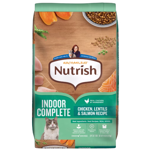 indoor complete chicken, lentils, and salmon 18 lb bag