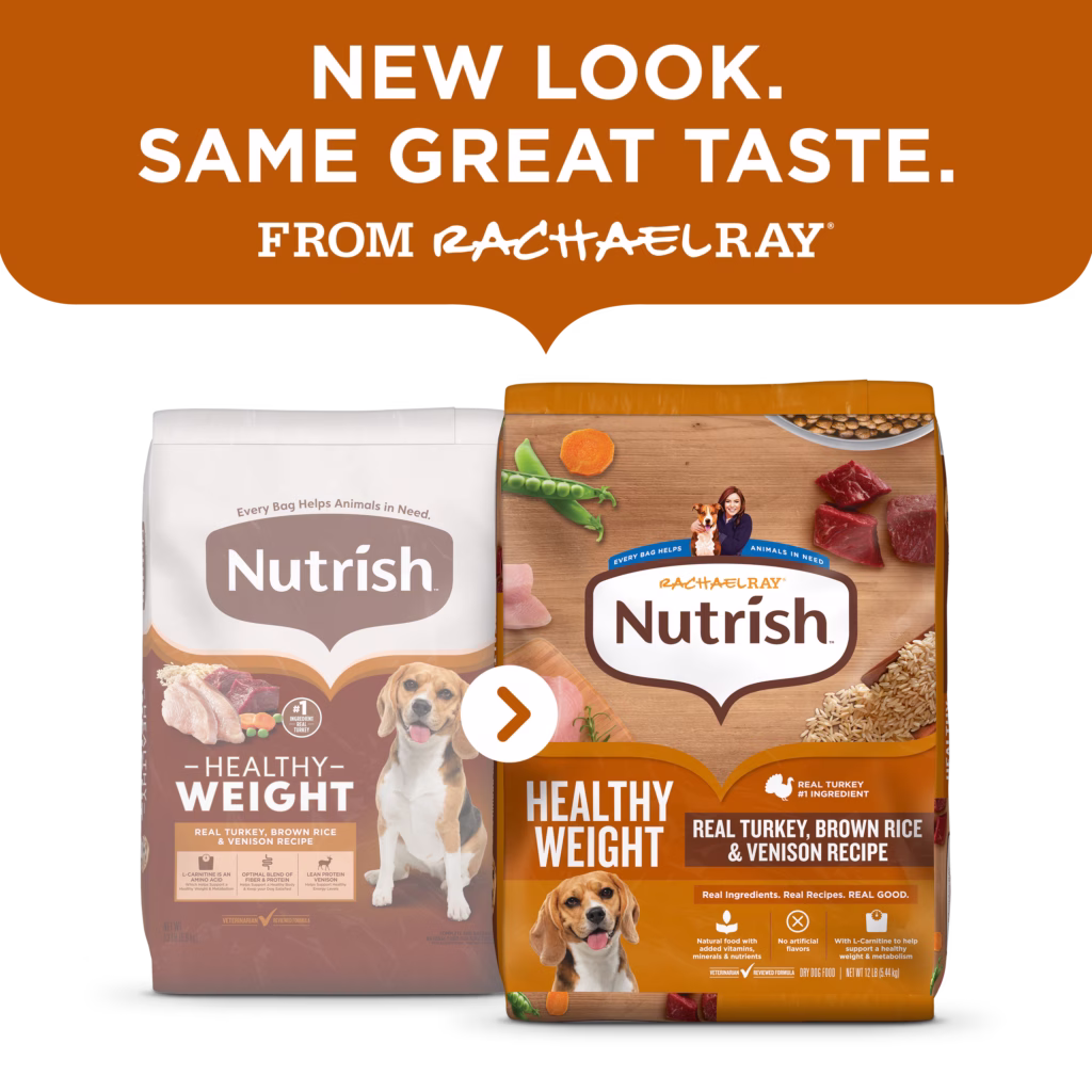 new look. same great taste from Rachael Ray.