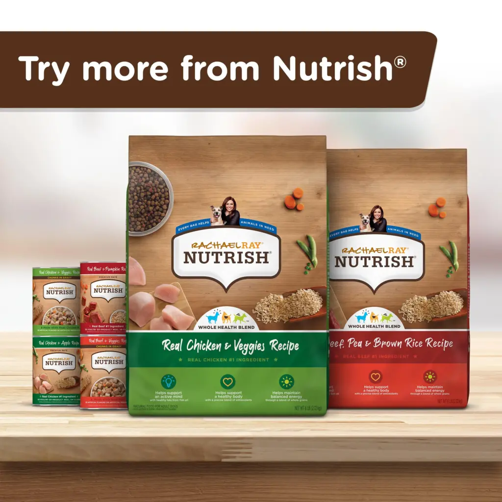 Nutrish Real Chicken Veggies Recipe Dry Food for Dogs