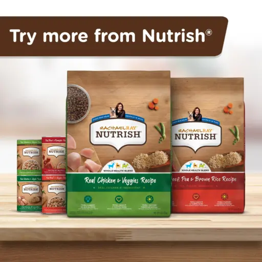 Nutrish dry and wet food product pairings