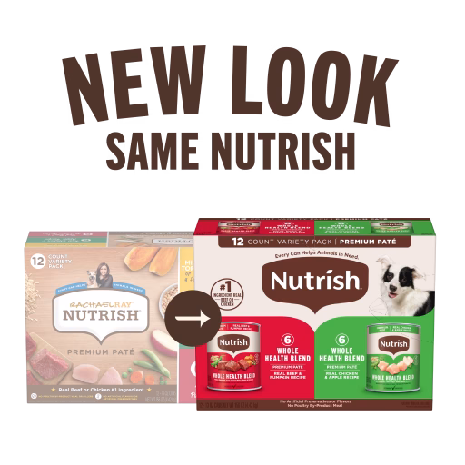 Whole Health Blend Premium Pate Old and New Packaging