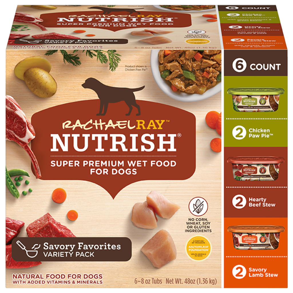 Nutrish Savory Favorites Variety Pack Wet Dog Food