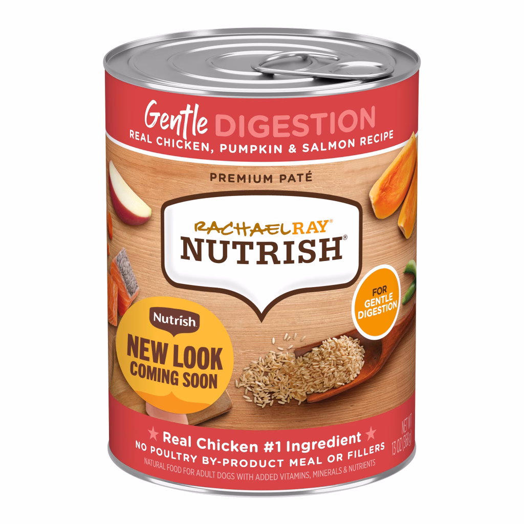 Nutrish Premium Pate Gentle Digestion Chicken Pumpkin Salmon Wet Dog Food