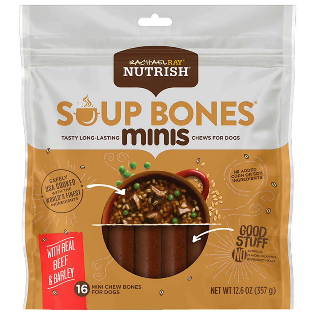 Nutrish® Soup Bones Minis Dog Chews With Real Beef & Barley