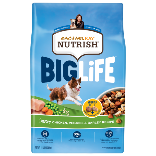 Nutrish Big Life Chicken Veggies Barley Dry Dog Food