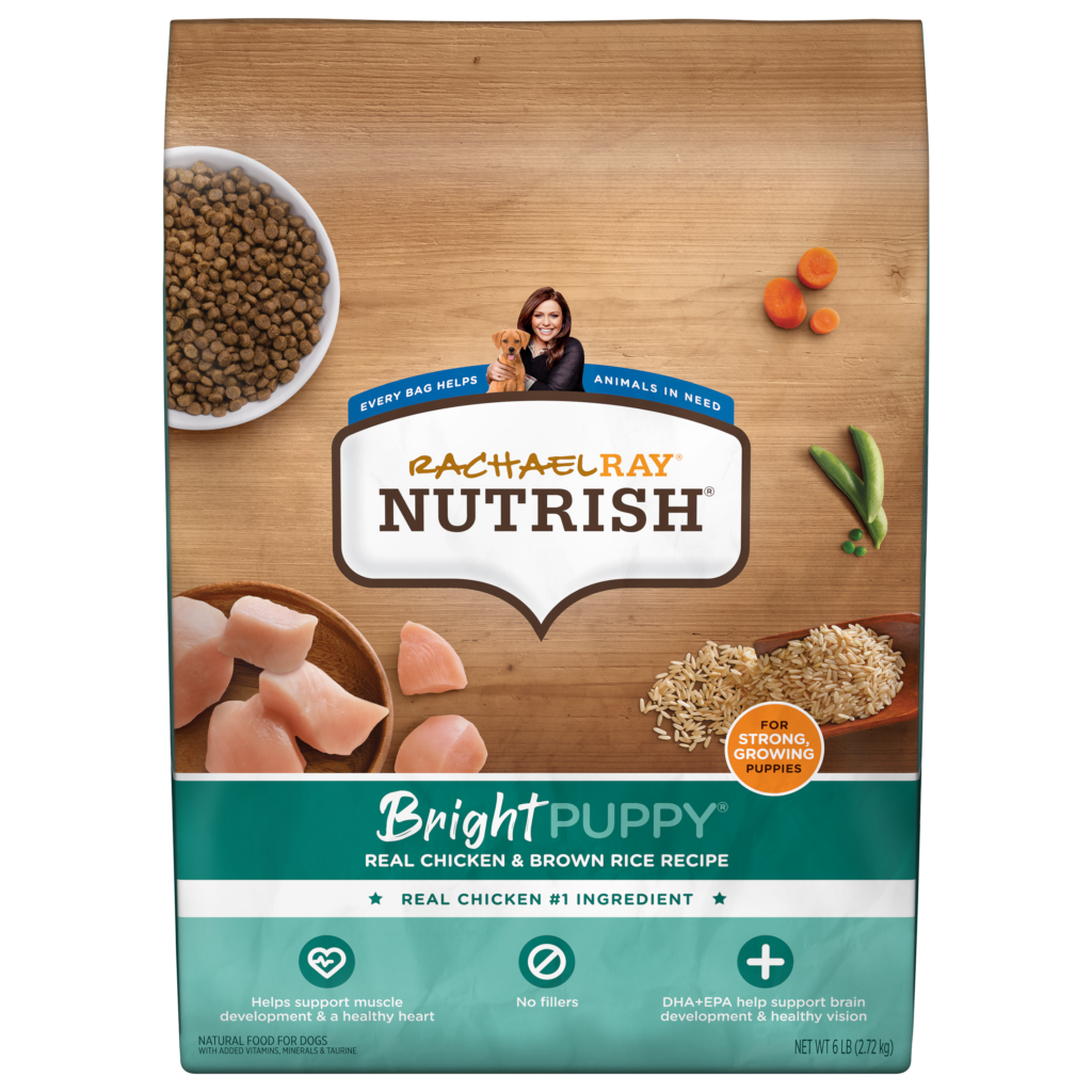 Nutrish Bright Puppy Check Brown Rice Dry Dog Food