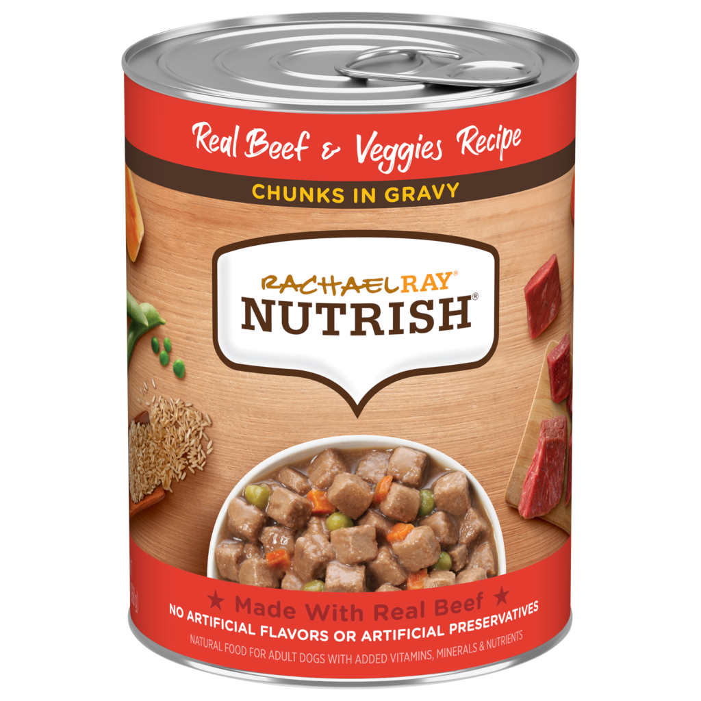 Nutrish Chunks In Gravy Real Beef Veggies Wet Dog Food