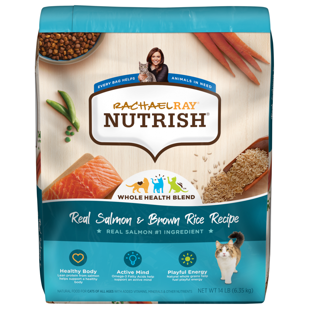 Nutrish® Real Salmon & Brown Rice Recipe Dry Cat Food