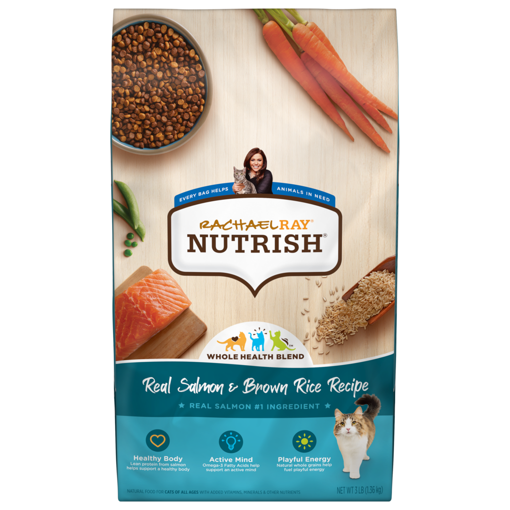 Nutrish® Real Salmon & Brown Rice Recipe Dry Cat Food