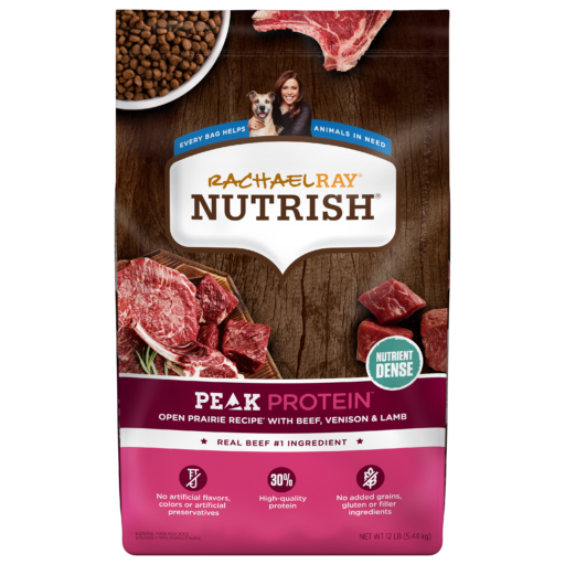 Nutrish Peak Protein Open Prairie Recipe Dry Dog Food