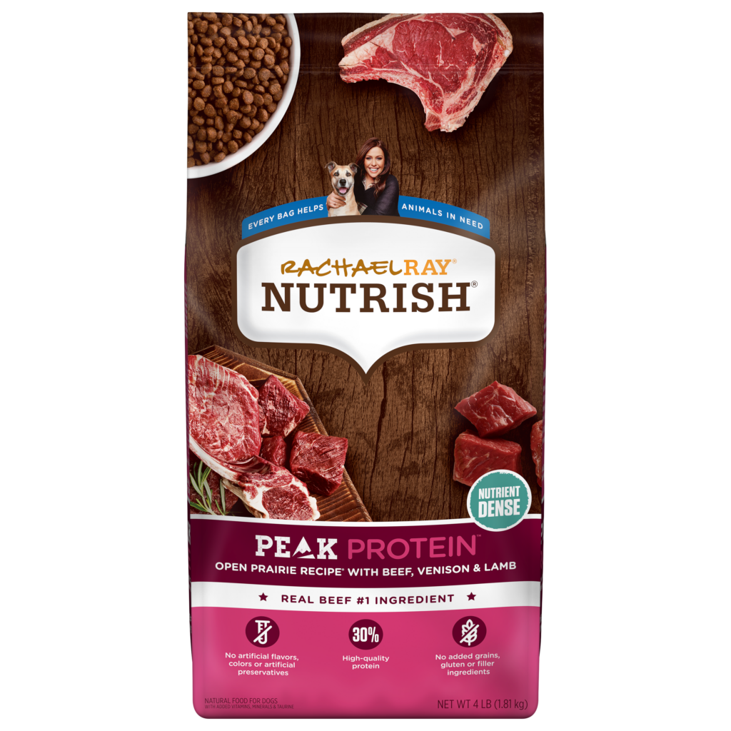 Nutrish Peak Protein Beef Venison Lamb Dry Dog Food