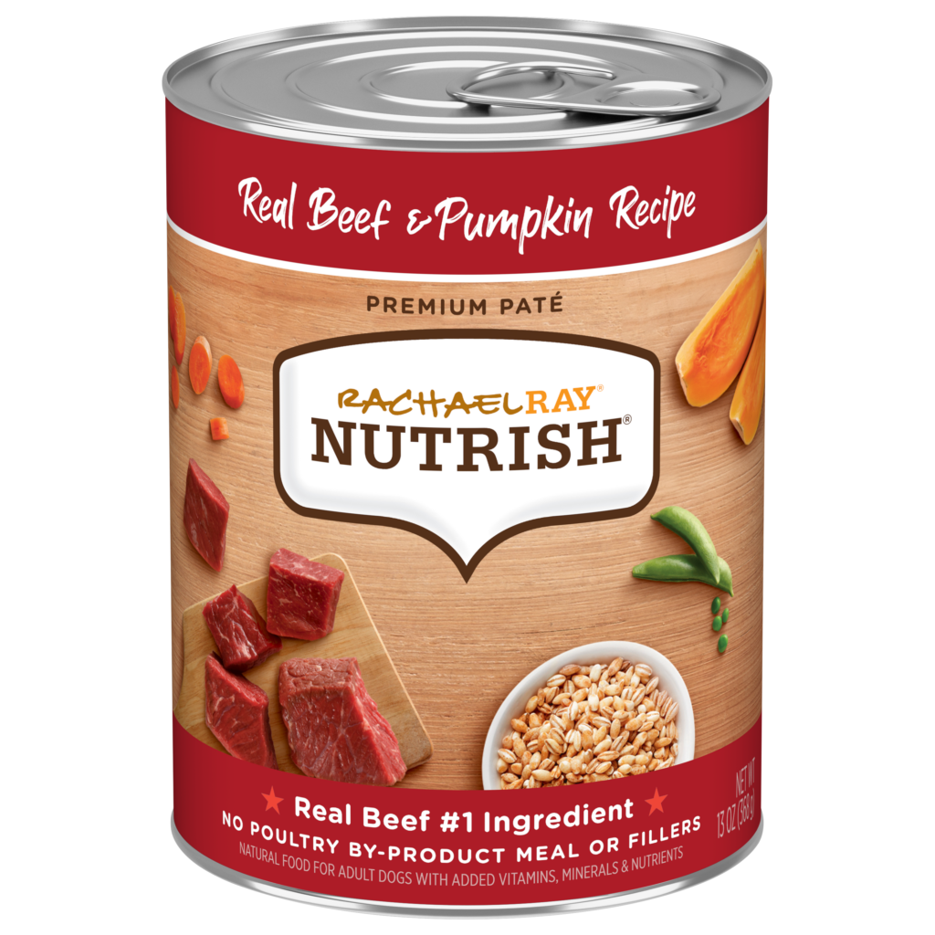 Nutrish Premium Pate Beef Pumpkin Wet Dog Food Can