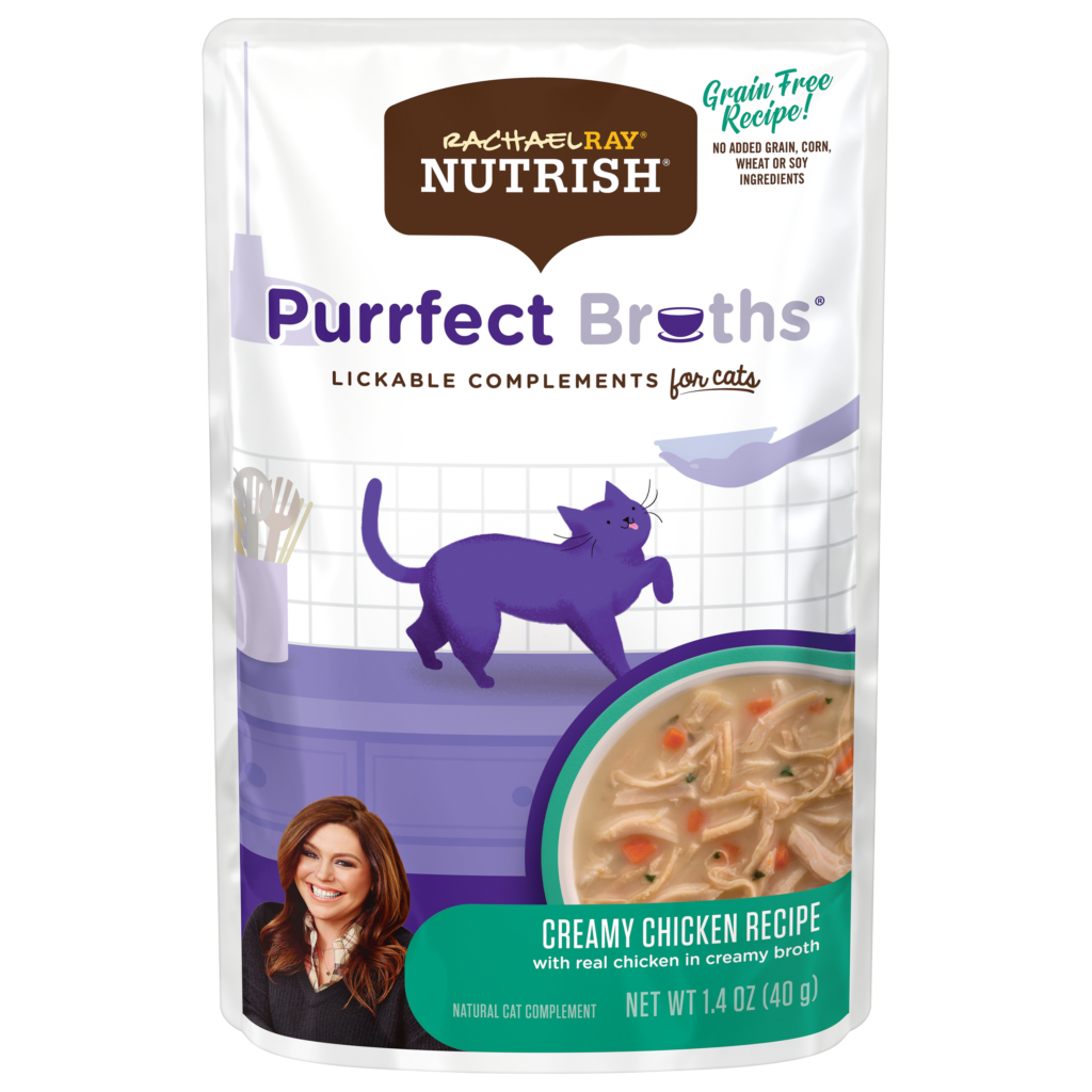 Nutrish Purrfect Broths Creamy Chicken Cat Treats