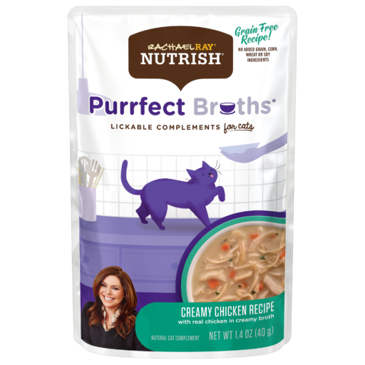 Nutrish Purrfect Broths Creamy Chicken Cat Treats