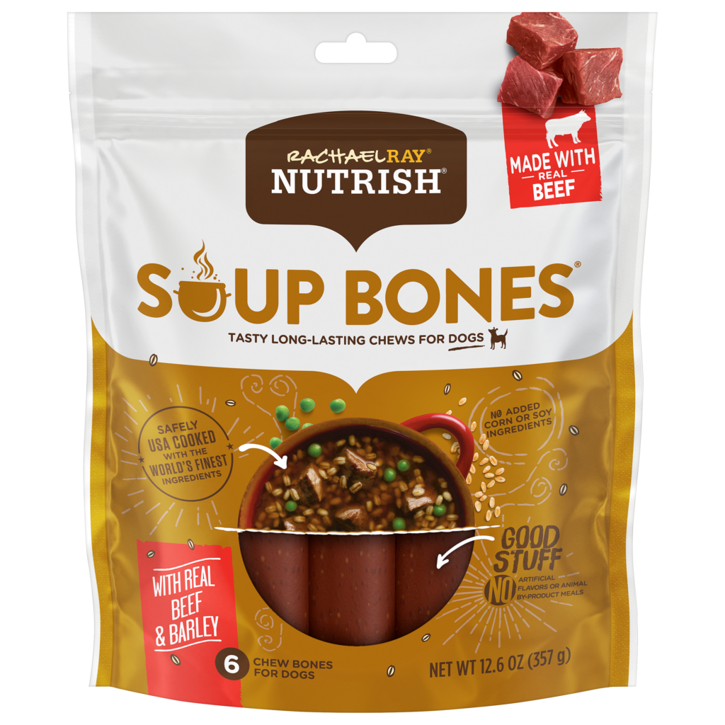 Nutrish Soup Bone Beef Barley Dog Treats