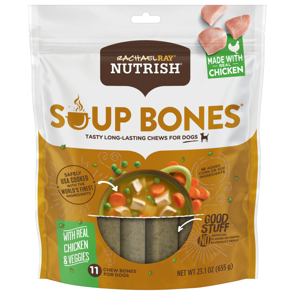 Nutrish Soup Bone Chicken Veggies Dog Treats