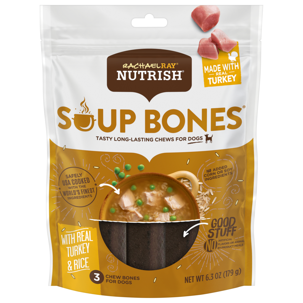 Nutrish Soup Bone Turkey Rice Dog Treats