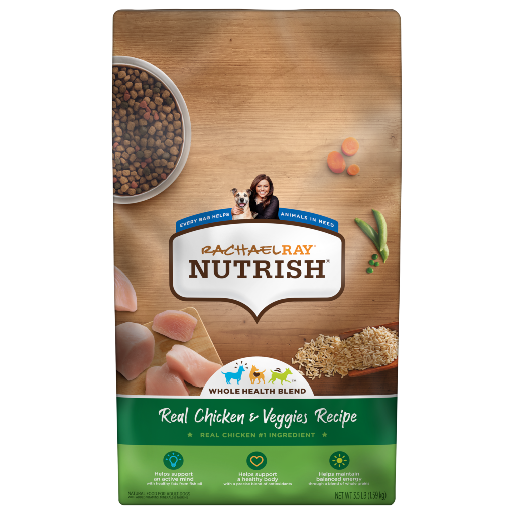 Nutrish Whole Health Chicken And Veggies Dry Dog Food