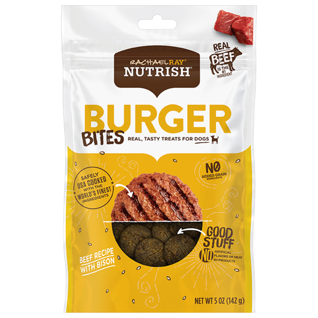 Nutrish Burger Bites Beef Recipe With Bison Dog Treats