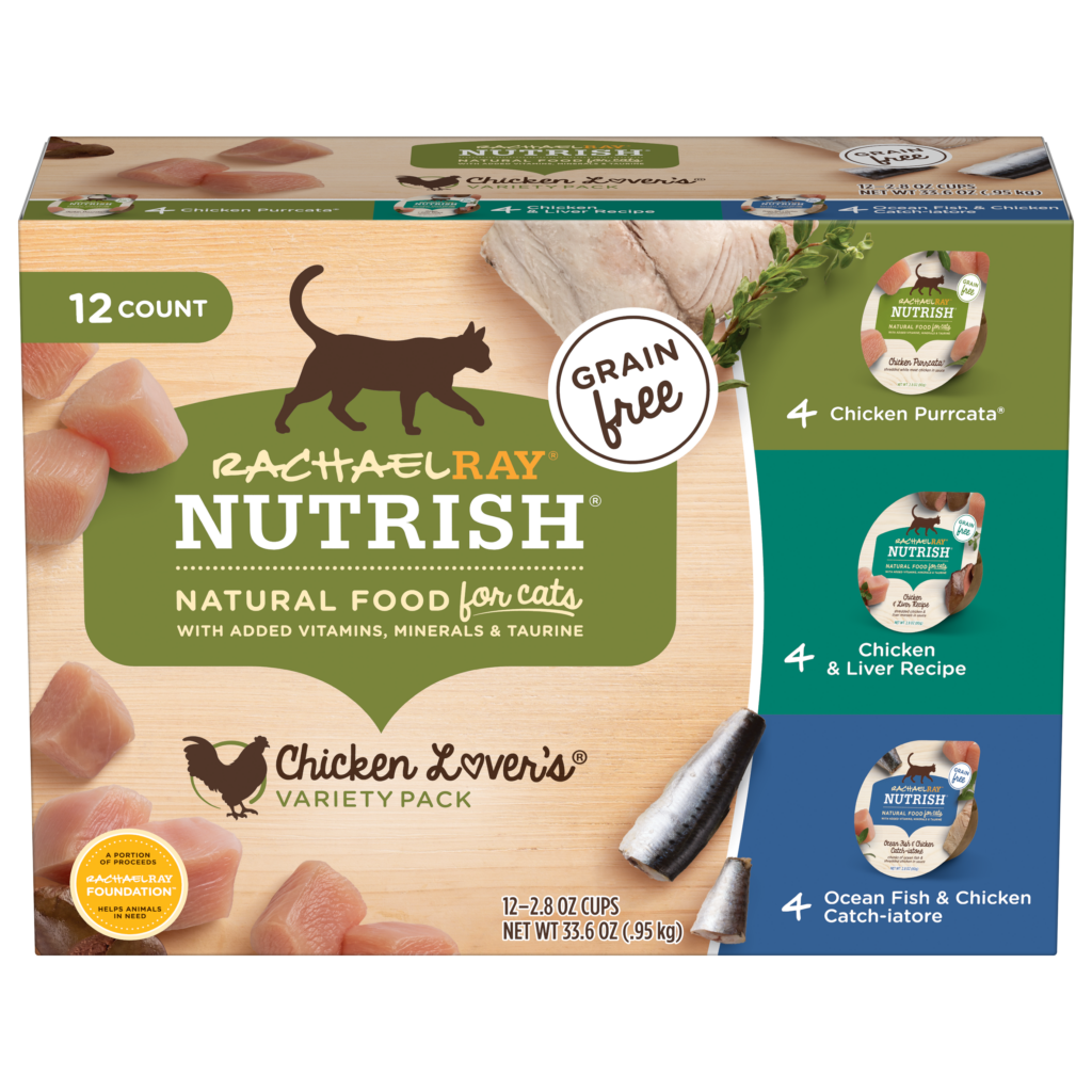 Nutrish Grain Free Chicken Lover's Variety Pack Wet Cat Food