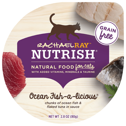 Nutrish Grain Free Ocean Fish-a-licious Wet Cat Food