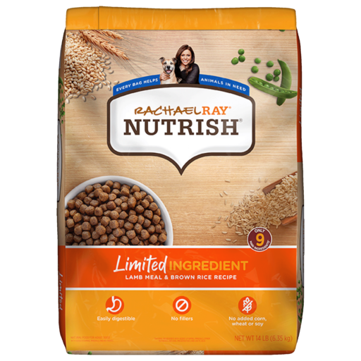Nutrish Limited Ingredient Lamb Meal & Brown Rice Recipe Dry Dog Food