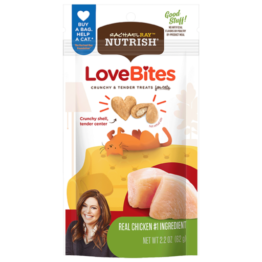 Nutrish LoveBites Chicken Flavor Cat Treats