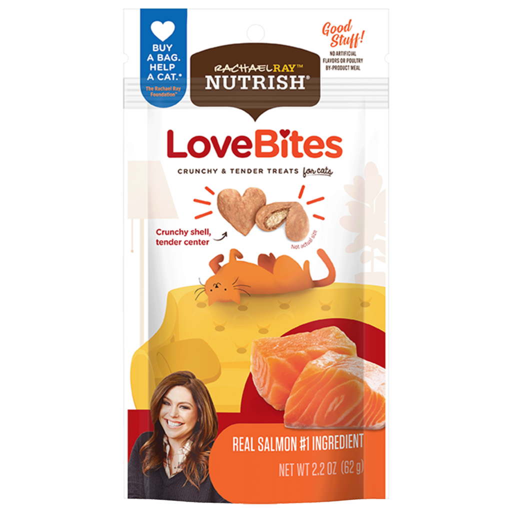 Nutrish LoveBites Salmon Flavor Cat Treats