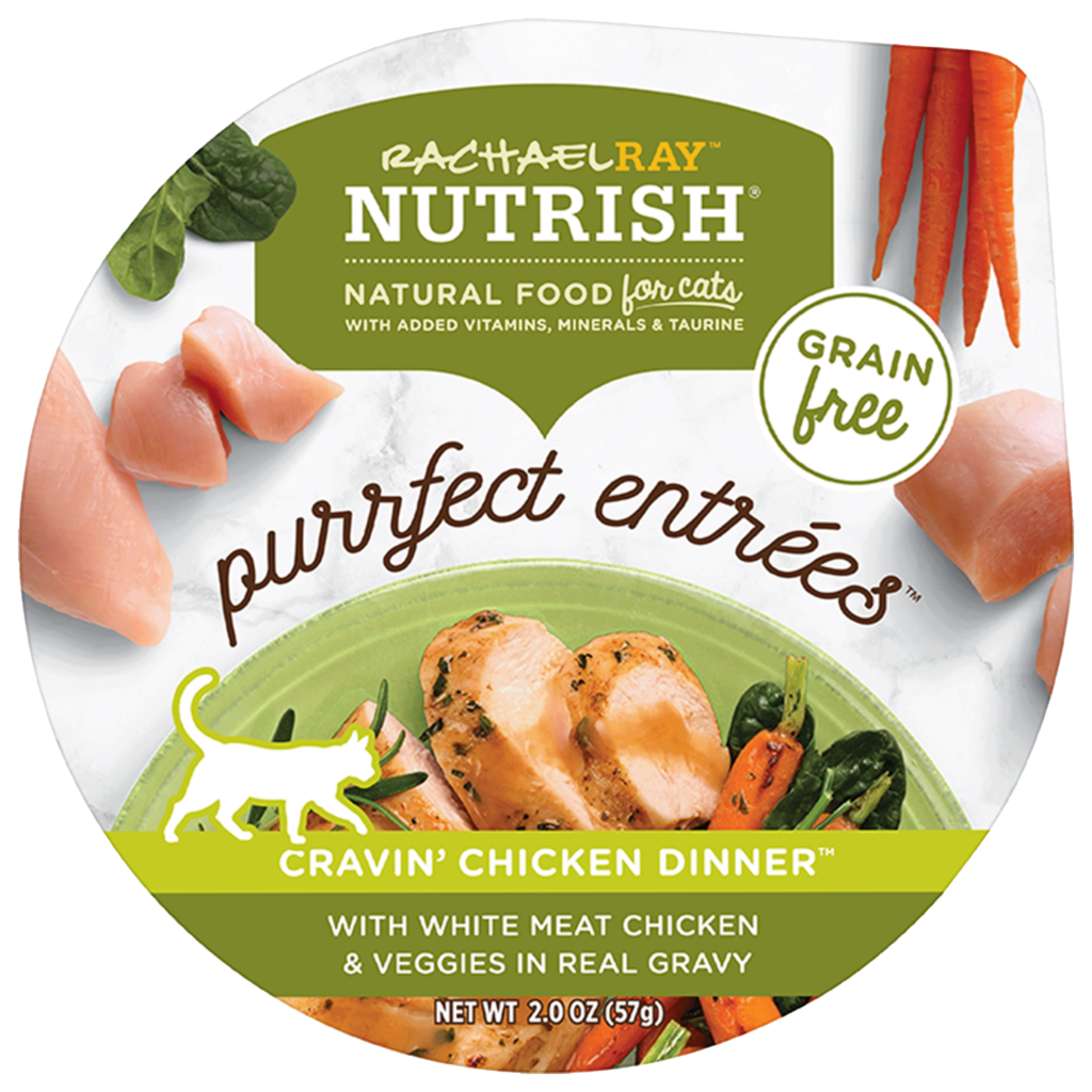 Nutrish Purrfect Entrees Grain Free Cravin' Chicken Dinner Wet Cat Food