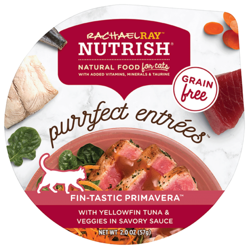 Nutrish Purrfect Entrees Grain Free Fin-Tastic Primavera Wet Cat Food