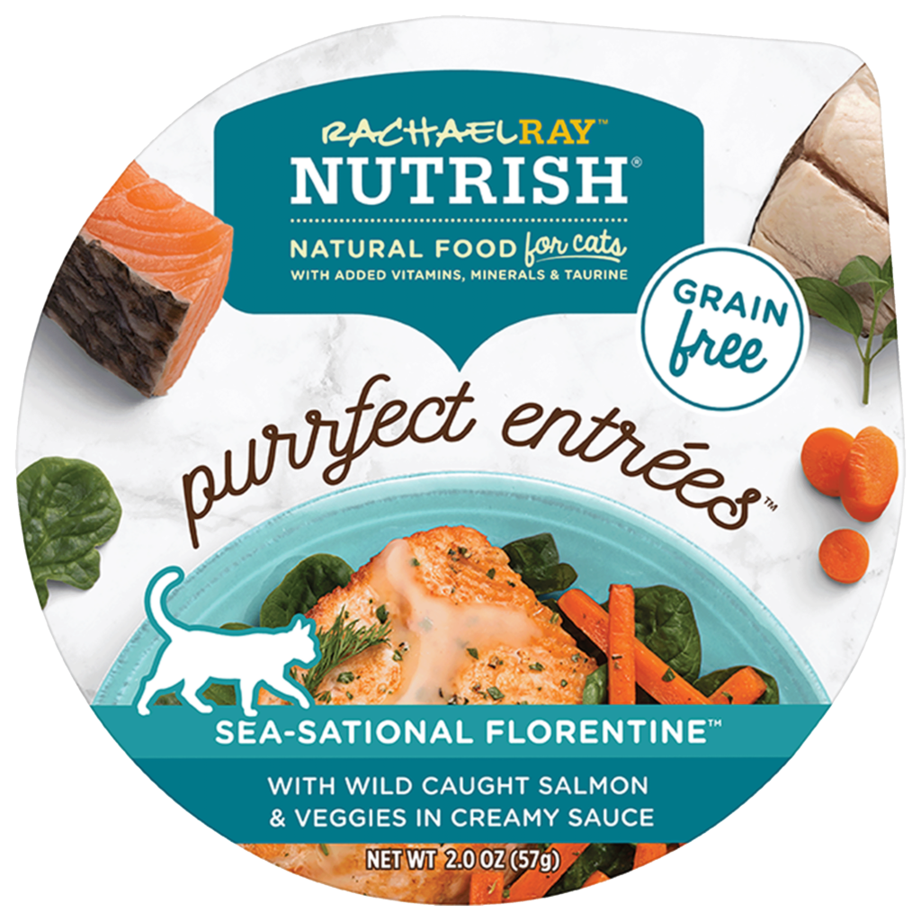 Nutrish Purrfect Entrees Grain Free Sea-Sational Florentine Wet Cat Food