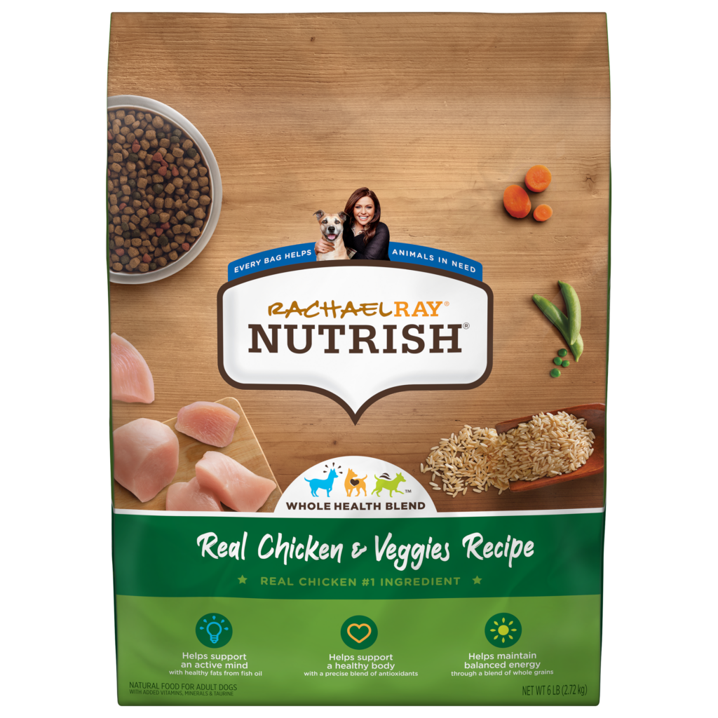 Nutrish Real Chicken & Veggies Recipe Dry Dog Food