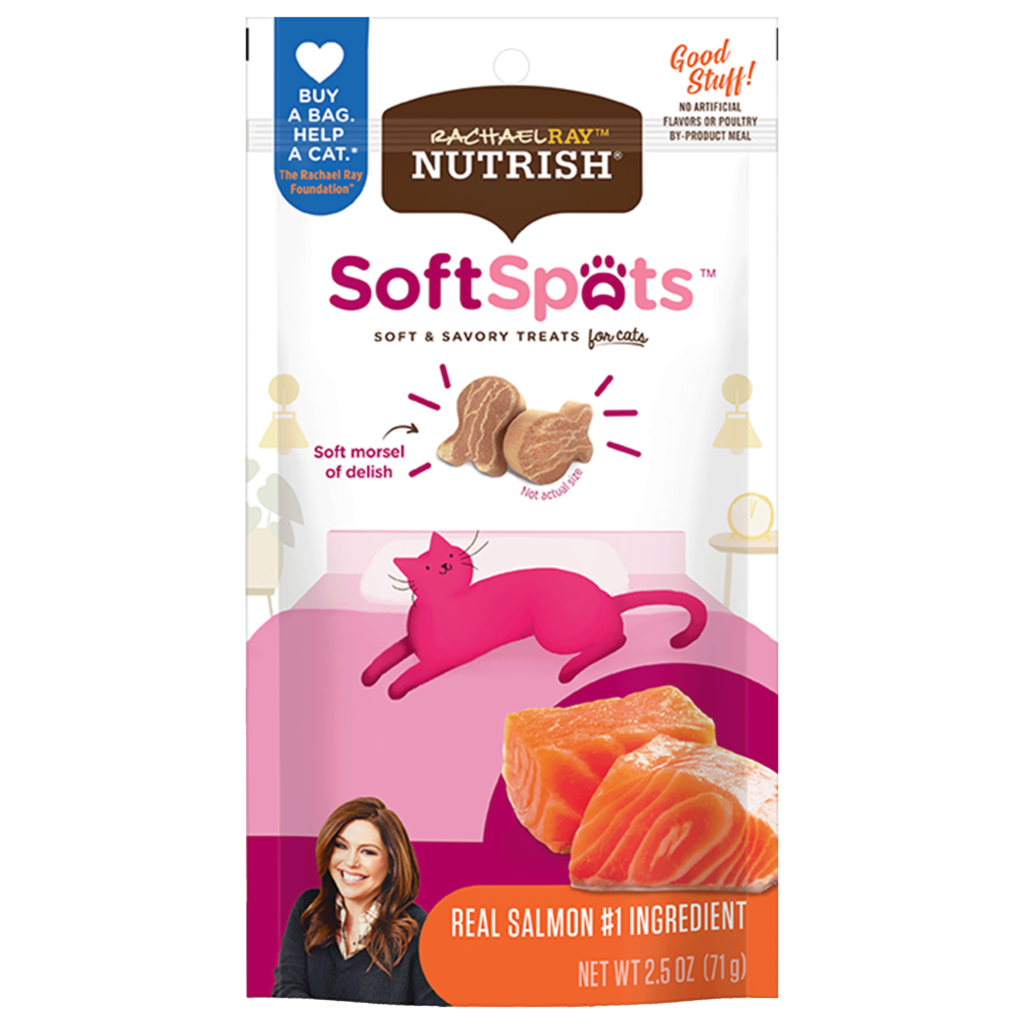 Nutrish SoftSpots Salmon Flavor Cat Treats