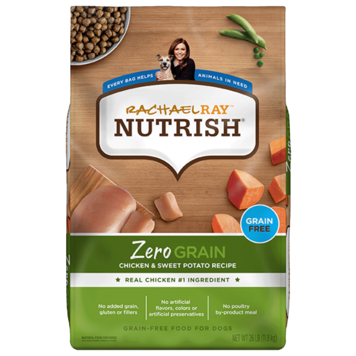 Nutrish Zero Grain Chicken & Sweet Potato Recipe Dry Dog Food