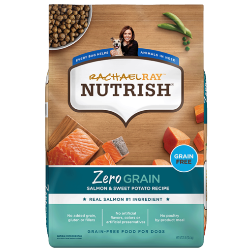 Nutrish Zero Grain Salmon & Sweet Potato Recipe Dry Dog Food