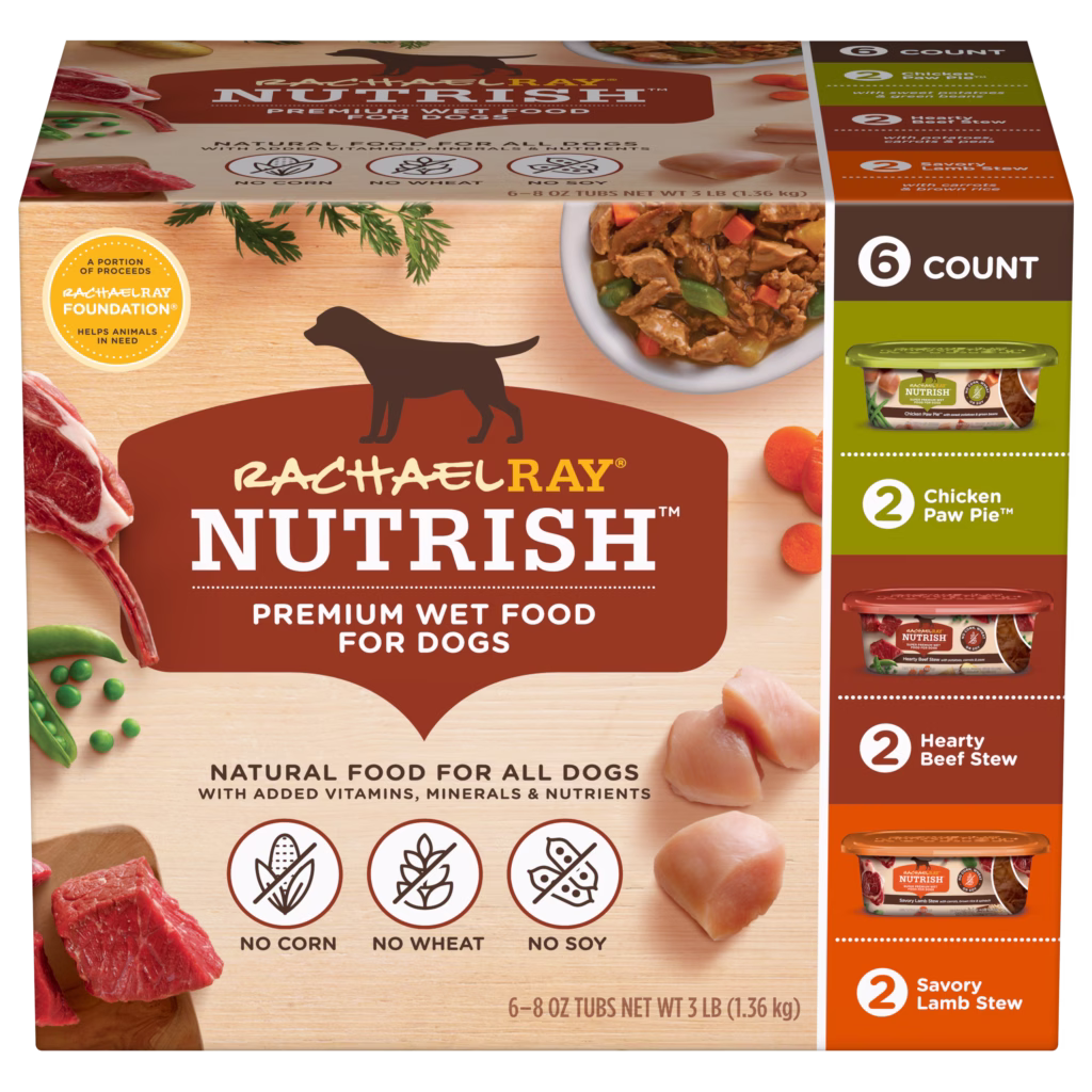 Nutrish Savory Favorites Variety Pack Wet Dog Food