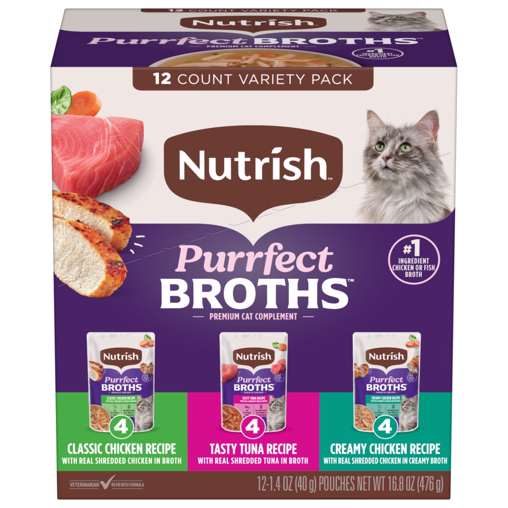 Nutrish Purrfect Broths Variety Cat Treats