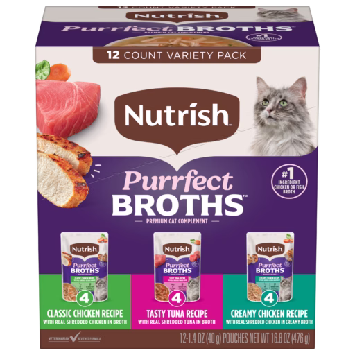 Nutrish Purrfect Broths Variety Cat Treats