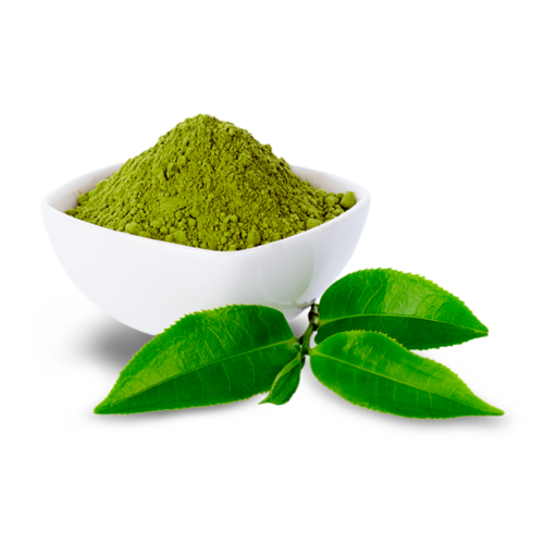 green tea powder