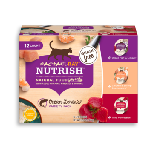 Nutrish wet cat food variety pack