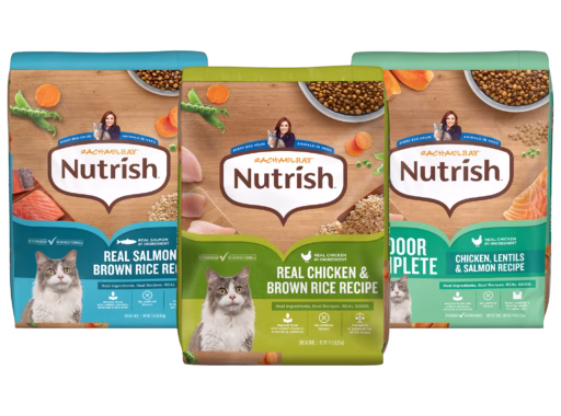 Dry cat food collection