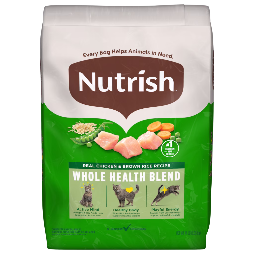 Rachael Ray Nutrish Real Chicken & Veggies Dry Cat Food